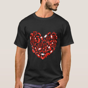 Jongens Valentijnsdag Gamen Video Gamecontroller  T-shirt