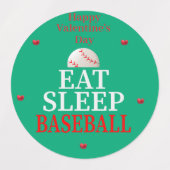 Jongens Valentijnsdag Labels (Design 1)