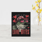 Jongens Valentijnsdag Vissen B Valentijnsdag Liefd Kaart (Gele Bloem)