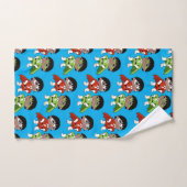 Jongens Verjaardag Action Hero Bad Handdoek (Handdoek)