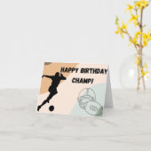 Jongens verjaardag kaart (Gele Bloem)