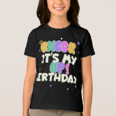 JONGENS VERJAARDAG OPBEURENDE T-SHIRT (Voorkant)