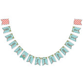 Jongens verjaardag - Pirate Party - Let's Party Vlaggetjes (Alle)