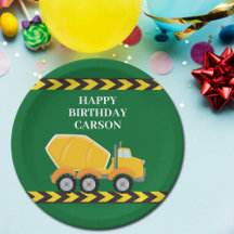 Jongens Verjaardagsfeest Custom Green Truck Kinder