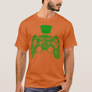 Jongens Video Game Shamrock St Patricks Day Irish  T-shirt