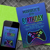 Jongens' Videospel Marine Verjaardag Kaart