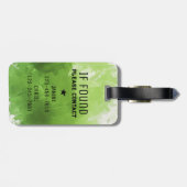 Jongens Voetbal Sporttas Bagagelabel (Achterkant horizontaal)