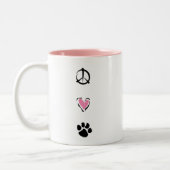 Jongens vs. honden Mok (Links)