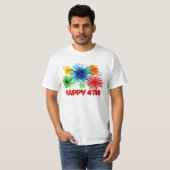 Jongens waarderen blij 4e shirt (Voorkant volledig)