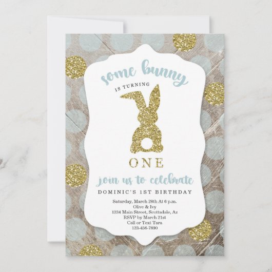 Jongens wat Bunny draait een paasdag van 1 septemb Kaart (Voorkant)