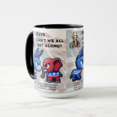 Jongens, we kunnen het niet allemaal eens zijn met mok (Voorkant links)