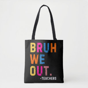 Jongens, we zijn onze leraren kwijt, fijne laatste tote bag