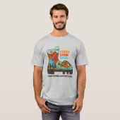 Jongens Weekend vrijgezellenfeest Camping T-shirt (Voorkant volledig)