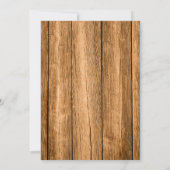 Jongens Wild One Tribal TeePee Eerste Verjaardag Kaart (Achterkant)