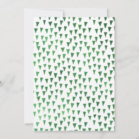 Jongens Wilde Eenhoevige Gouddieren Kaart (Achterkant)