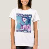 Jongens willen in het team van het meisje T-shirt  (Voorkant)