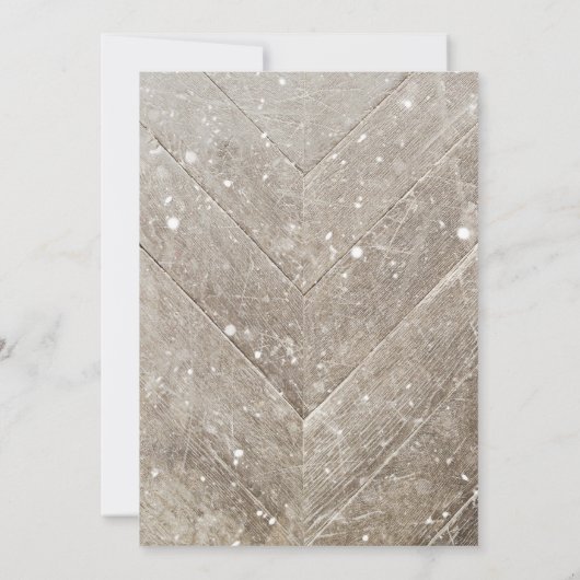 Jongens Winter ONEderland thema eerste verjaardags Kaart (Achterkant)