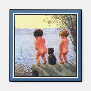 "Jongens worden jongens" Magneet