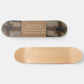 Jongens worden jongens persoonlijk skateboard (Horizontaal)
