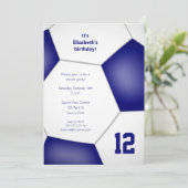 jongens zedensport voetbal viering kaart (Staand voorkant)