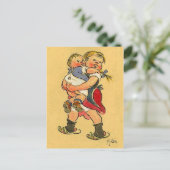 Jongens zijn lichtgewicht - Zille Briefkaart (Staand voorkant)