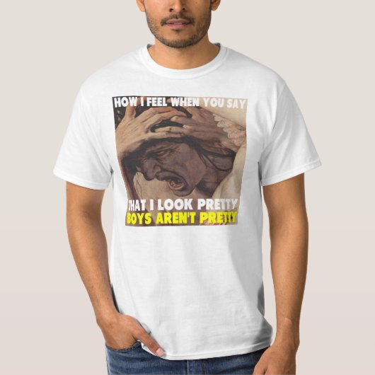 Jongens zijn niet . t-shirt (Voorkant)