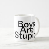 Jongens zijn stoute Mok (Voorkant rechts)