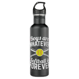Jongens zijn wat Softball voor altijd is Waterfles