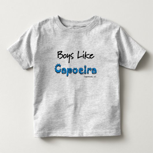 Jongens zoals Capoeira Peuter T-shirt (Voorkant)