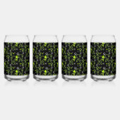 Jongens Zombie School Blikvorm Glas (Achterkant)