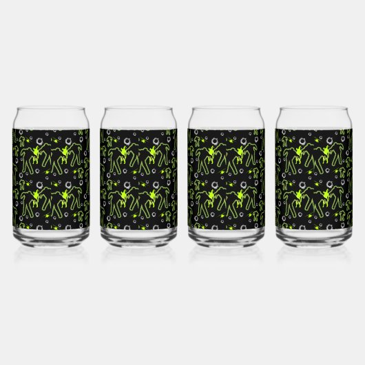 Jongens Zombie School Blikvorm Glas (Rechts)