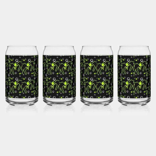 Jongens Zombie School Blikvorm Glas (Links)