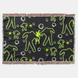 Jongens Zombie School Deken