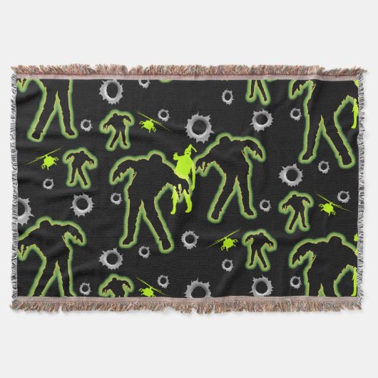 Jongens Zombie School Deken (Voorkant)