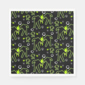 Jongens Zombie School Servet (Voorkant)