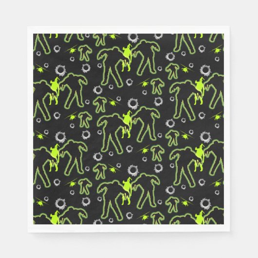 Jongens Zombie School Servet (Voorkant)