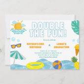 Jongens Zomer Broer Verjaardag en Afstuderen Joint Kaart (Voorkant)