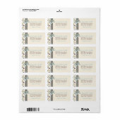 Jongensadreslabel Etiket (Full Sheet)