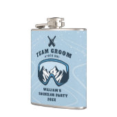 Jongensavond Ski Resort Weekend Team Bruidegom Heupfles (Links)