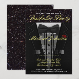 Jongensavond | Smoking Uitnodiging