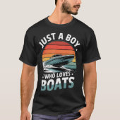 Jongensboot T-shirt (Voorkant)