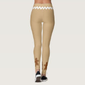 Jongensbroek van peperkoek leggings (Achterkant)