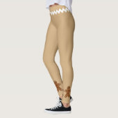 Jongensbroek van peperkoek leggings (Links)