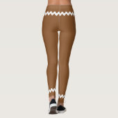 Jongensbroek van peperkoek leggings (Achterkant)