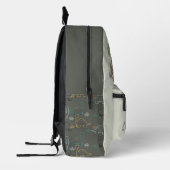 Jongensdinosaurus gepersonaliseerd bedrukte rugzak (Links)