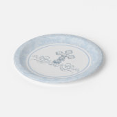 Jongensdoop Papieren Borden Papieren Bordje (Gekanteld)