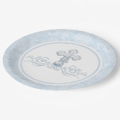 Jongensdoop Papieren Borden Papieren Bordje (Gekanteld)