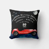 Jongenskamer Klassieke Auto Cadeaus Zoete rode Ret Kussen (Voorkant)