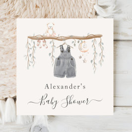 Jongenskleding Eucalyptus Boy Baby shower Servet