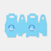 Jongensnaam Aangepaste geplakte letter O Aangepast Bedankdoosjes (Uitgevouwen)